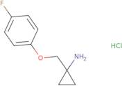 {1-[(4-Fluorophenoxy)methyl]cyclopropyl}amine hydrochloride