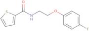 N-[2-(4-Fluorophenoxy)ethyl]thiophene-2-carboxamide