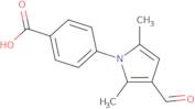 4-(3-Formyl-2,5-dimethyl-1H-pyrrol-1-yl)benzoic acid