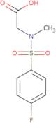 N-[(4-Fluorophenyl)sulfonyl]-N-methylglycine