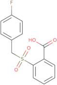 2-[(4-Fluorobenzyl)sulfonyl]benzoic acid