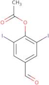 4-Formyl-2,6-diiodophenyl acetate