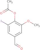 4-Formyl-2-iodo-6-methoxyphenyl acetate