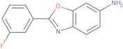 2-(3-Fluorophenyl)-1,3-benzoxazol-6-amine