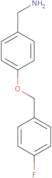 {4-[(4-Fluorobenzyl)oxy]benzyl}amine
