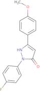 1-(4-Fluorophenyl)-3-(4-methoxyphenyl)-1H-pyrazol-5-ol