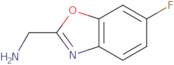 [(6-Fluoro-1,3-benzoxazol-2-yl)methyl]amine