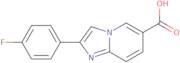 2-(4-Fluorophenyl)imidazo[1,2-a]pyridine-6-carboxylic acid