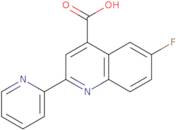 6-Fluoro-2-pyridin-2-ylquinoline-4-carboxylic acid