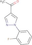 1-[1-(2-Fluorophenyl)-1H-pyrazol-4-yl]ethanone