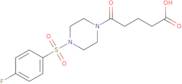 5-{4-[(4-Fluorophenyl)sulfonyl]piperazin-1-yl}-5-oxopentanoic acid