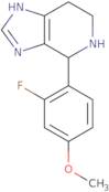 4-(2-Fluoro-4-methoxyphenyl)-4,5,6,7-tetrahydro-3H-imidazo[4,5-c]pyridine