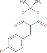 5-(4-Fluorobenzyl)-2,2-dimethyl-1,3-dioxane-4,6-dione