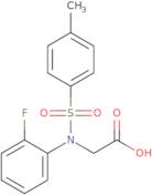 N-(2-Fluorophenyl)-N-[(4-methylphenyl)sulfonyl]glycine