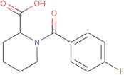 1-(4-Fluorobenzoyl)piperidine-2-carboxylic acid