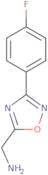 {[3-(4-Fluorophenyl)-1,2,4-oxadiazol-5-yl]methyl}amine hydrochloride
