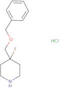4-Fluoro-4-[(Benzyloxy)methyl]piperidine Hydrochloride