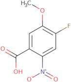 4-Fluoro-5-methoxy-2-nitrobenzoic acid