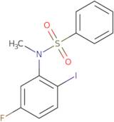 N-(5-Fluoro-2-iodophenyl)-N-methylbenzenesulfonamide