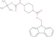 (9H-Fluoren-9-yl)methyl 4-((tert-butoxycarbonyl)amino)piperidine-1-carboxylate