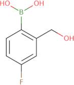 (4-Fluoro-2-(hydroxyMethyl)phenyl)boronic acid