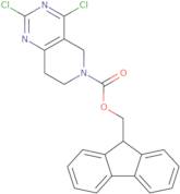 (9H-Fluoren-9-yl)methyl2,4-dichloro-7,8-dihydropyrido[4,3-d]pyrimidine-6(5H)-carboxylate