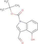 3-Formyl-4-hydroxyindole-1-carboxylic acid tert-butylester