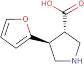 (3S,4S)-4-(Furan-2-yl)pyrrolidine-3-carboxylicacid