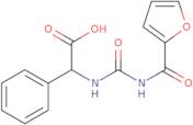 α-[[[(2-Furanylcarbonyl)amino]carbonyl]amino]benzeneaceticacid