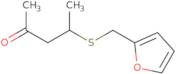 4-((2-Furanmethyl)thio)-2-pentanone