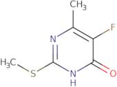 5-fluoro-6-methyl-2-methylsulfanyl-1H-pyrimidin-4-one