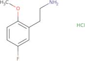 2-(5-Fluoro-2-methoxyphenyl)ethanamine hydrochloride
