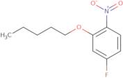 4-Fluoro-1-nitro-2-(pentyloxy)benzene