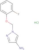 1-[(2-Fluorophenoxy)methyl]-1H-pyrazol-4-amine