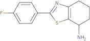 2-(4-Fluorophenyl)-4,5,6,7-tetrahydro-1,3-benzothiazol-7-amine