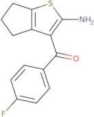 3-(4-Fluorobenzoyl)-4H,5H,6H-cyclopenta[B]thiophen-2-amine