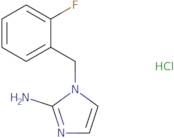 1-[(2-Fluorophenyl)methyl]-1H-imidazol-2-amine hydrochloride