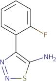 4-(2-Fluorophenyl)-1,2,3-thiadiazol-5-amine