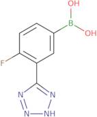 4-Fluoro-3-(tetrazol-5-yl)phenylboronic acid