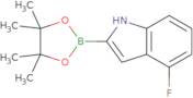 4-Fluoroindole-2-boronic acid pinacol ester
