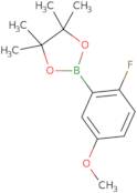 2-(2-Fluoro-5-methoxyphenyl)-4,4,5,5-tetramethyl-1,3,2-dioxaborolane