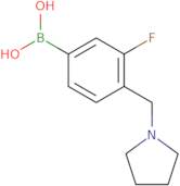 3-fluoro-4-(pyrrolidin-1-ylMethyl)phenylboronic acid