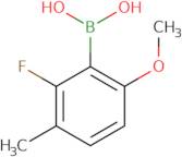 2-Fluoro-6-methoxy-3-methylphenylboronic acid