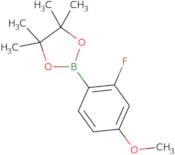 2-Fluoro-4-methoxyphenylboronic acid pinacol ester