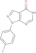 1-(4-Fluorophenyl)-1,5-dihydro-pyrazolo[3,4-d]pyrimidin-4-one