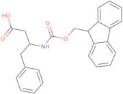 3-((((9H-Fluoren-9-yl)methoxy)carbonyl)amino)-4-phenylbutanoic acid