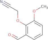 2-(2-formyl-6-methoxyphenoxy)acetonitrile