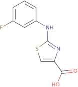 2-((3-Fluorophenyl)amino)-1,3-thiazole-4-carboxylic acid