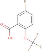 5-Fluoro-2-(trifluoromethoxy)benzoic acid