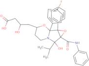 1b-(4-Fluorophenyl)hexahydro-',7-dihydroxy-7-(1-methylethyl)-1a-phenyl-7a-[(phenylamino)carbonyl]-3H-oxireno[3,4]pyrrolo[2,1-b][1,3] oxazine-3-butanoic Acid